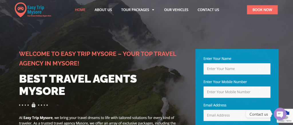 easytripmysore- marklencemedia.com-advertising and ad agency-website design agency in bangalore