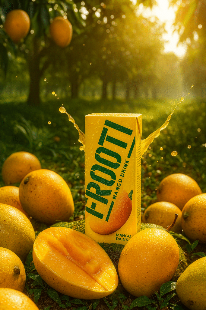 marklencemedia social media branding of frooti juice